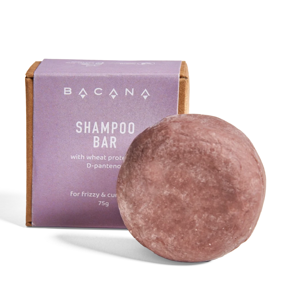 Shampoo Bar – Weizenprotein & D-Panthenol – für krauses & lockiges Haar